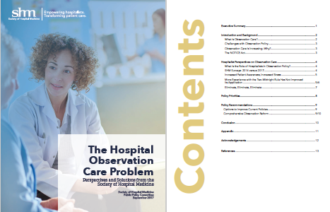 SHM published a white paper with perspectives from hospitalists on how it impacts their practice and patients and recommendations for policy changes.